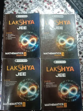 Lakshya jee maths modules class 12 ( set of 4)