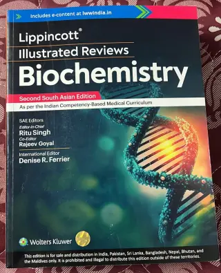 Lippincott illustrated reviews biochemistry - New Book - Bookaao