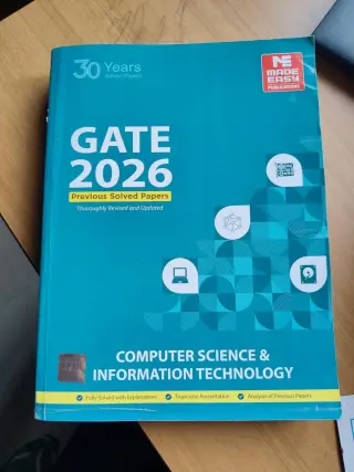 Made Easy GATE CSE PYQ Book (1996-2025) - Second Hand - Bookaao