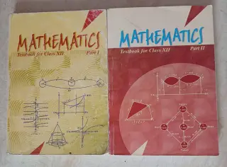 MATHEMATICS 12 STD NCERT PART 1 AND 2 - Second Hand - Bookaao