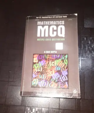 Mathematics mcq for IIT exams - Second Hand - Bookaao