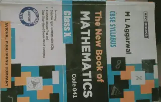 Maths CLASS 10 Ml agrawal