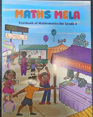 Maths Mela Textbook of Mathematics for Grade 4 With Binding - New Book - Bookaao