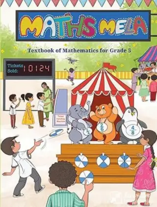 Maths Mela Textbook of Mathematics for Grade 5 With Binding - New Book - Bookaao