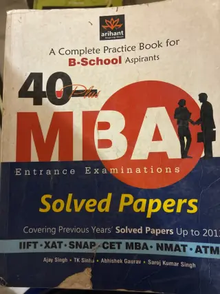 MBA entrance book
