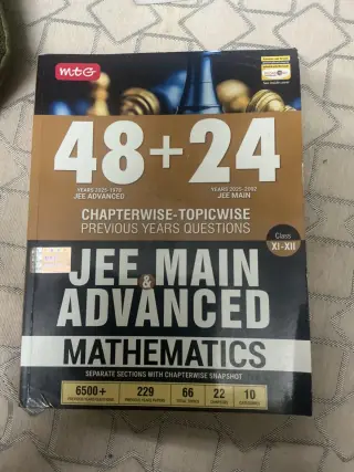 MGT JEE MAINS AND ADVANCE PYQ FROM LAST 20 YEARS - New Book - Bookaao