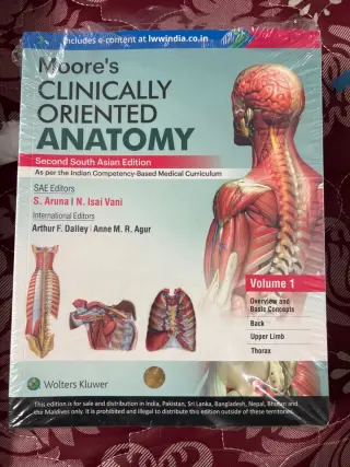 Moore’s Clinically Oriented Anatomy - New Book - Bookaao