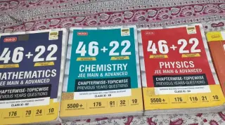 Mtg pyq book of all subject jee main +advance - second hand