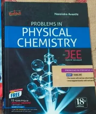 Narendra Avasthi physical chemistry for jee mains