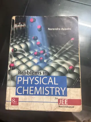 Narendra Avasthi Physical Chemistry JEE
