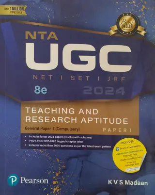NTA UGC NET/SET/JRF Teaching and Research Aptitude