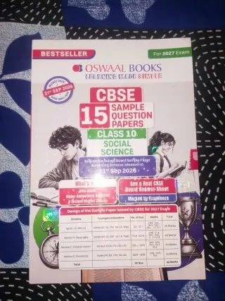 Oswaal social science sample paper class 10 2027 - New Book - Bookaao