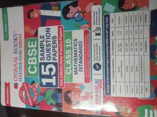 Oswall cbse class 10 Mathematics standard paper
