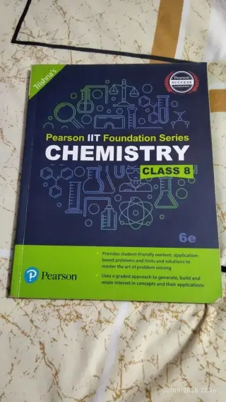 Pearson iit foundation chemistry class 8
