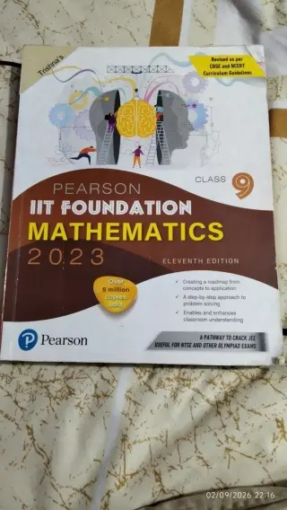 Pearson iit foundation maths class 9