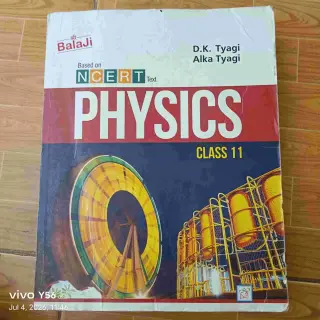 Physics class 11 isc