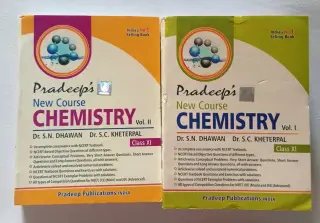 Pradeep's Chemistry Vol.I and Vol. II - second hand
