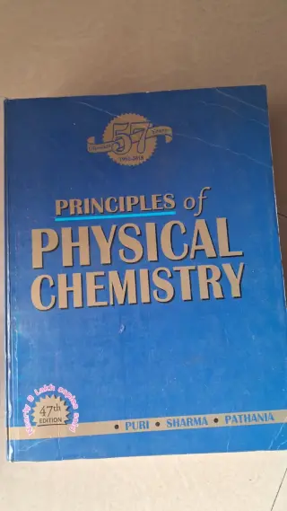 Principles of Physical Chemistry