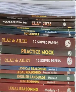 PW clat ,Ailet module, practice module  15mocktest - Second Hand - Bookaao