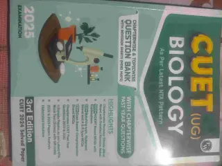 PW CUET UG Biology 2025 Question Bank PW Biology