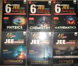PW JEE Main & Advanced PYQ Books Set