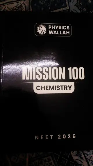 PW Mission 100 Book for NEET of Bio and Chemistry book