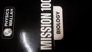 Pw mission 100 book for neet of bio and chemistry