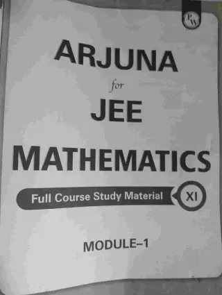 PW module class 11 JEE (Arjuna)