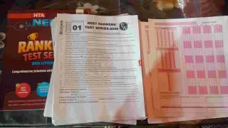 Pw rank booster test series 15 ques paper+ omr