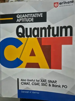 Quantum CAT Arihant (Quantitative Aptitude ) - Second Hand - Bookaao