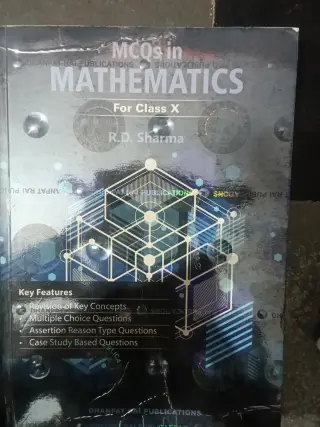 R D Sharma Class 10 MCQ and reference book - Second Hand - Bookaao