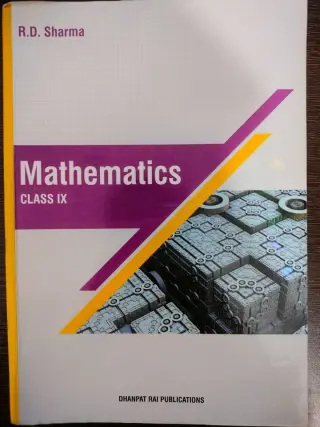 R.D. Sharma Mathematics Class 9  CBSE - Second Hand - Bookaao