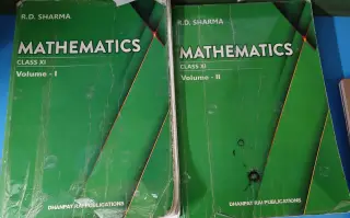 R.D.Sharma Mathematics XI Vol. 1&2