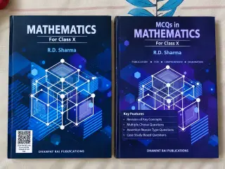 RD Sharma Class 10th Both Part book