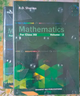 RD Sharma class 12