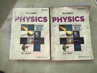 S.L. Arora Class 12 Physics Vol. 1 & 2 Set