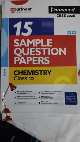 Sample paper chemistry