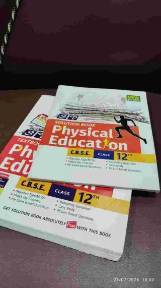SP physical education class 12th with solutionBook