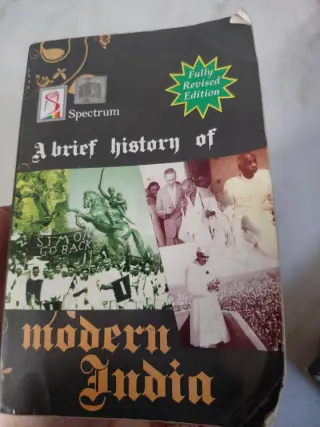 Spectrum Brief History of Modern India