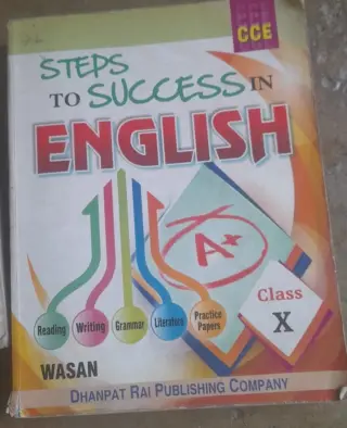 Steps to Success in English Class X - Second Hand - Bookaao