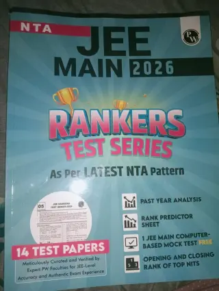 Test series for jee mains