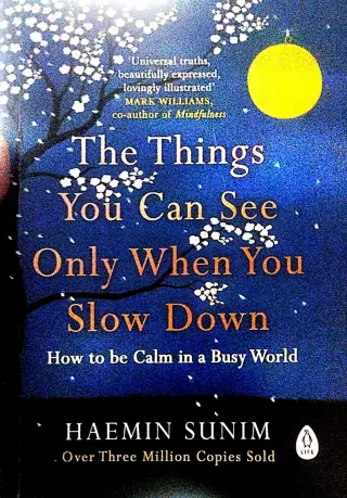 The things you can see only when you slow down - New Book - Bookaao
