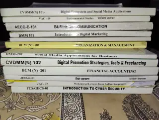 UOU BCOM Books(Fully newed) Sem1+Sem2 - Second Hand - Bookaao