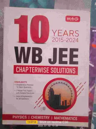 wbjee 10 years 2015-2024 previous year questions