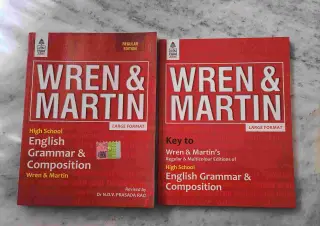Wren and Martin English Grammar and Composition