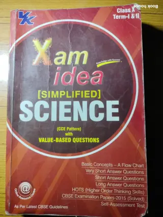 Xam idea class 10th science book