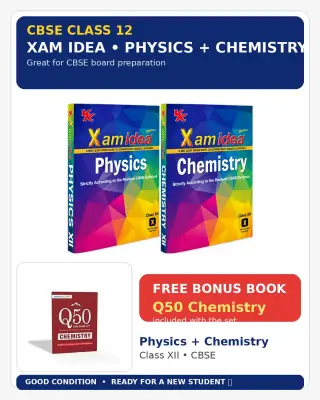 Xam Idea Class 12 Physics & Chemistry – CBSE