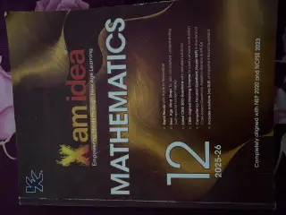 Xam idea- Mathematics for class XII