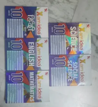 Xam idea set of 5 books CBSE class 10th