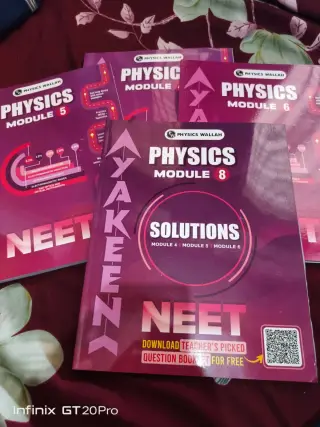 Yakeen Physics 2026 New Modules Dropper book